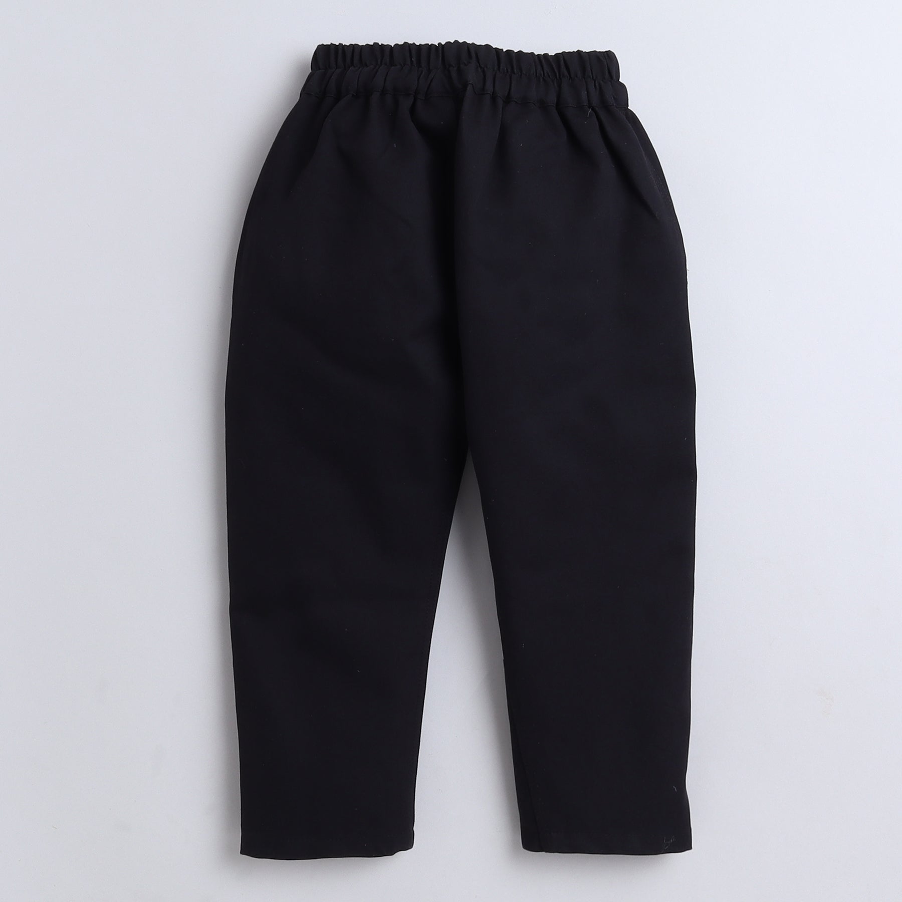 BAATCHEET COTTON FULL LENGHT SIDE POCKET  PANT  - BLACK