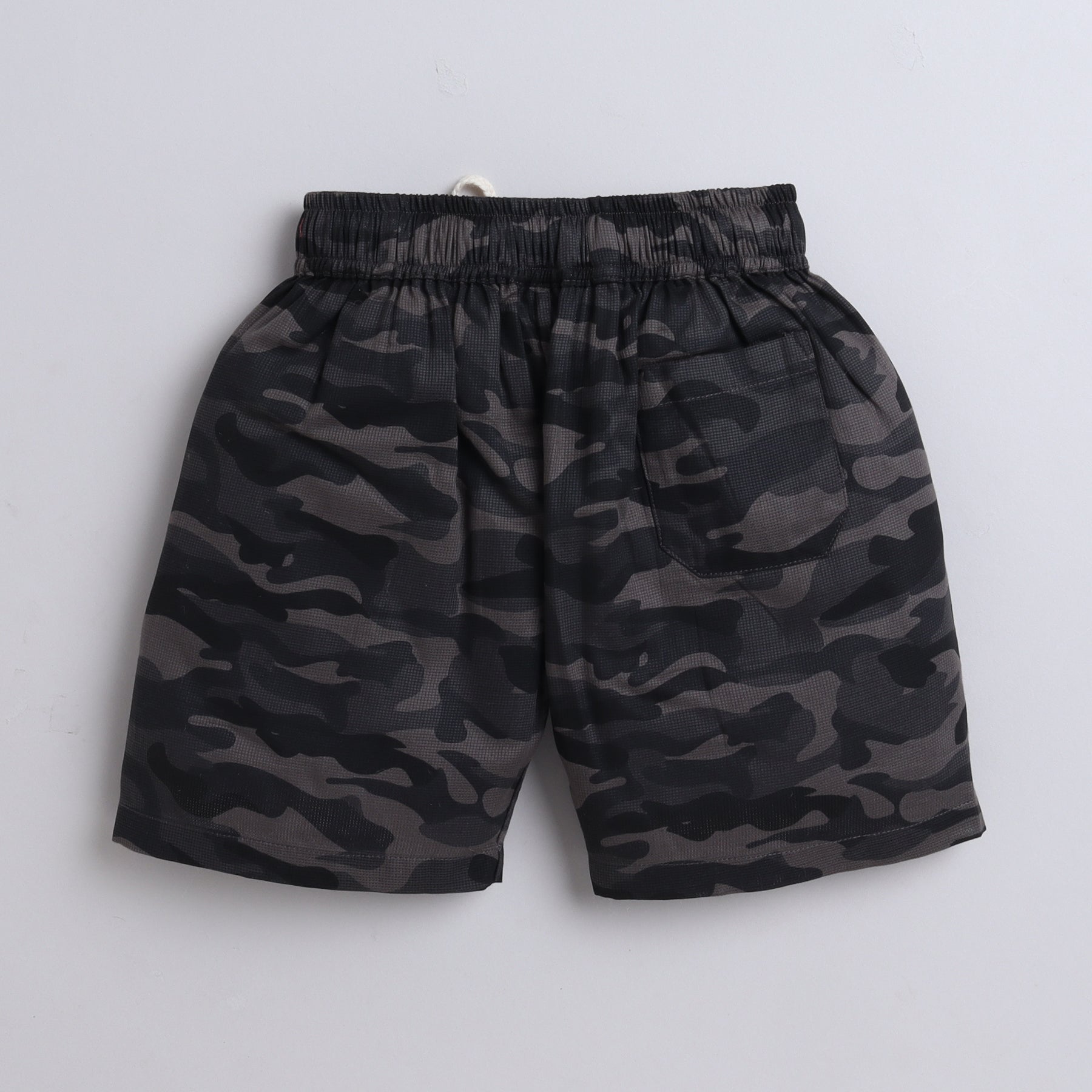 BAATCHEET Cotton Military Print Shorts Dark Grey – Baatcheet