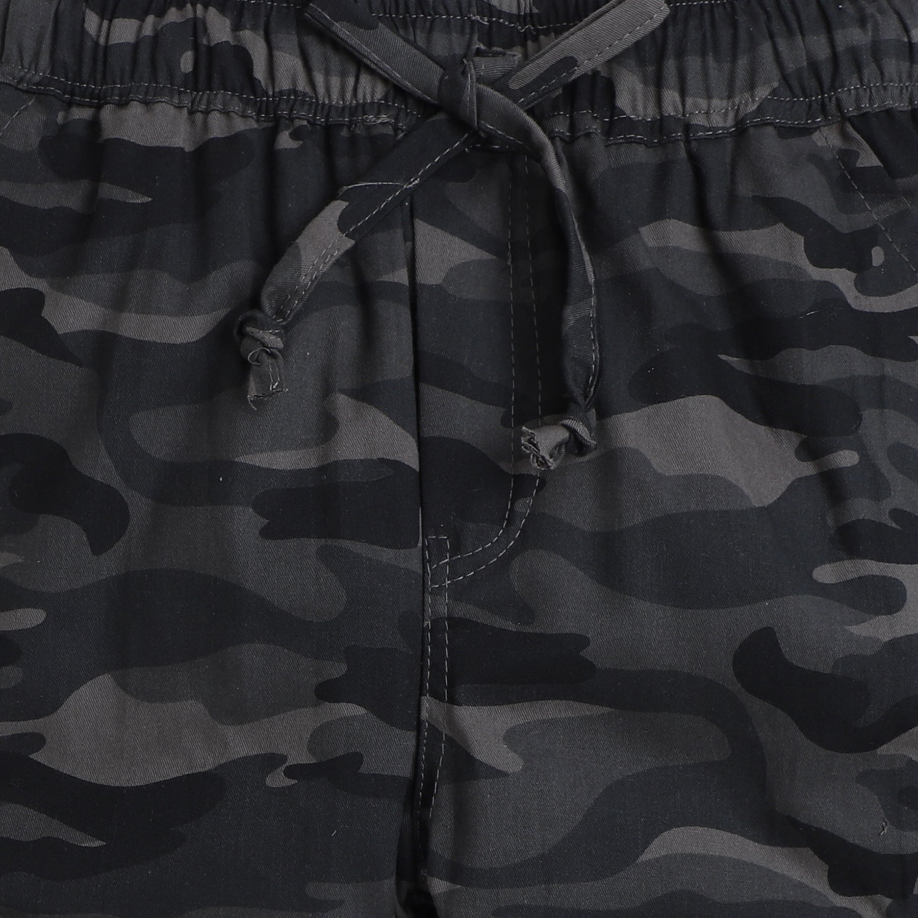 BAATCHEET Cotton  Woven Full Length  Military Jogger- Grey
