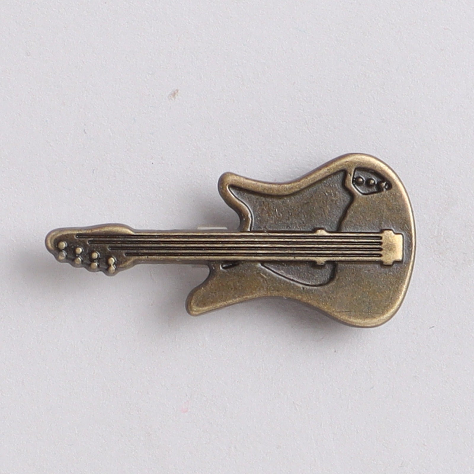 BAATCHEET Guitar Metal Brooch - Metallic